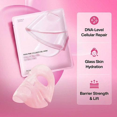 Salmon PDRN Collagen Gel Mask for Glass Skin