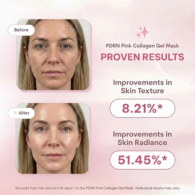 Salmon PDRN Collagen Gel Mask for Glass Skin