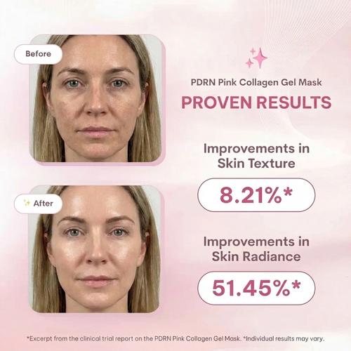 Salmon PDRN Collagen Gel Mask for Glass Skin